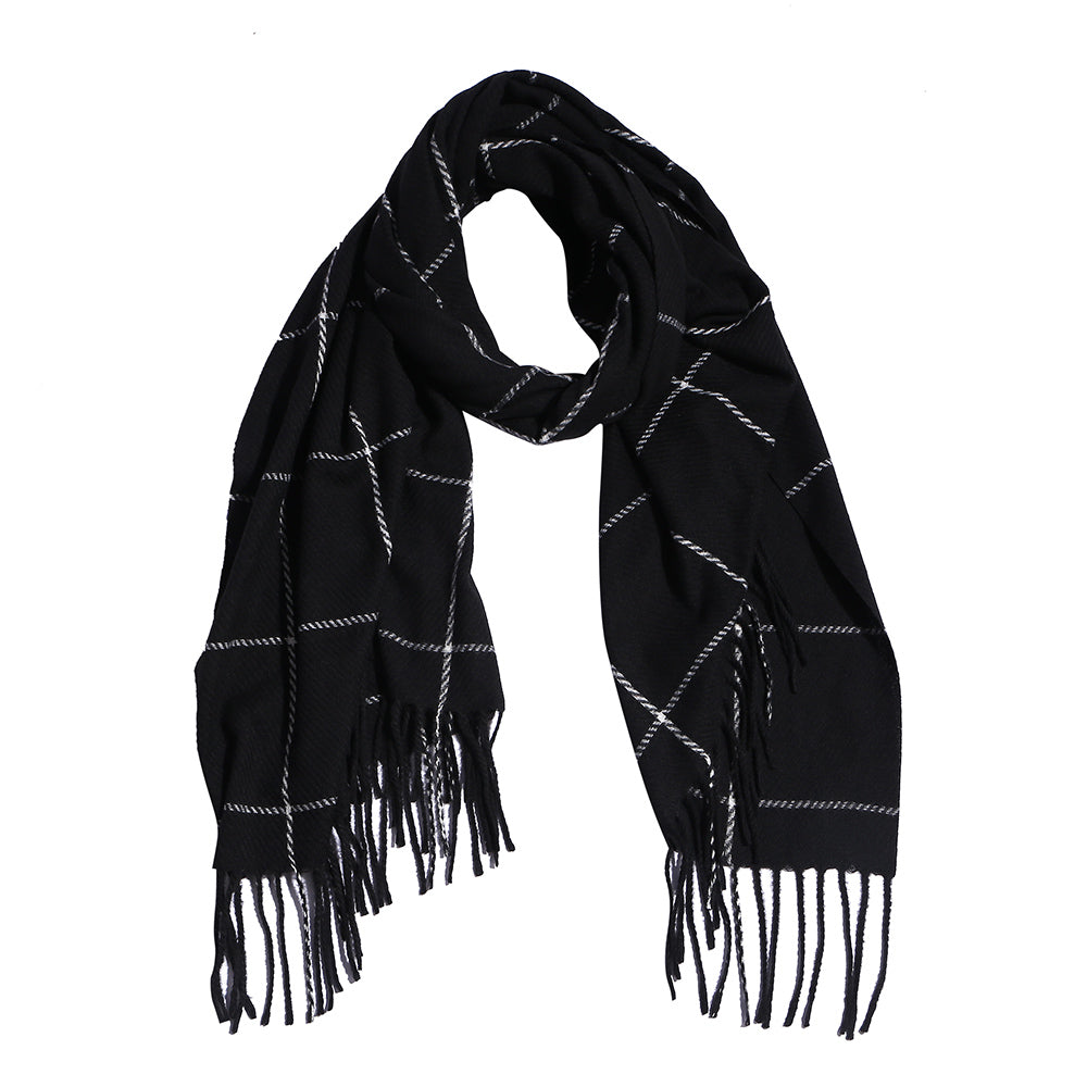 Geschenkset mit echtem Lavastein – Schal, Halskette &amp; Armband