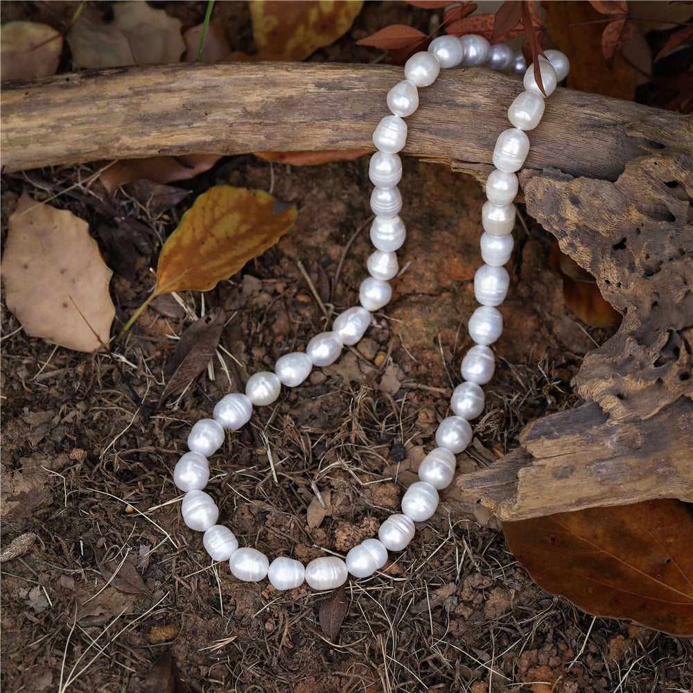 Halskette aus echten Perlen Andreani – Handgemachter Schmuck