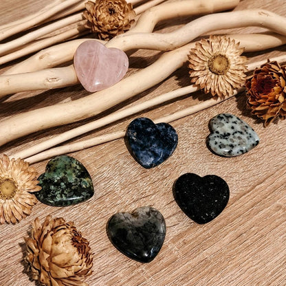 Herz aus echtem Stein