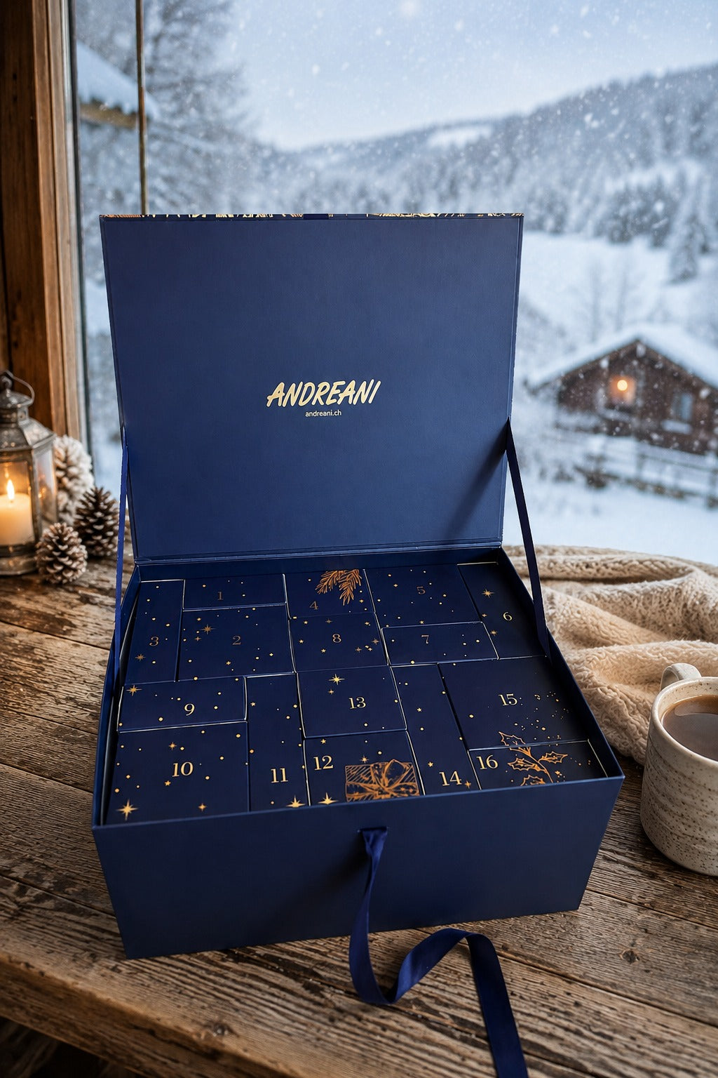 Lava Gold Adventskalender — Erdende Lavasteine und Accessoires