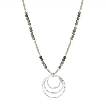 Halskette mit mehrfach Spiralanhänger