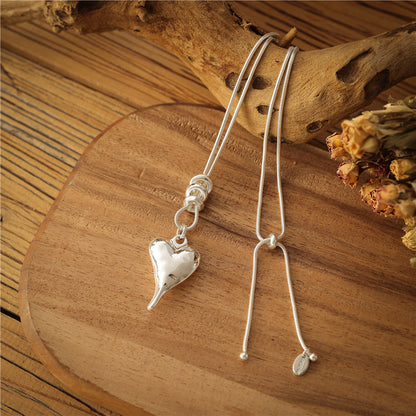 Halskette mit hochwertigem Metall mit Anhänger