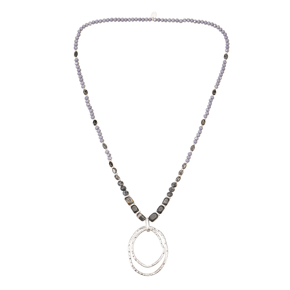 Halskette aus Picasso Jaspis