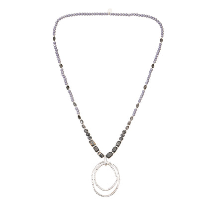 Halskette aus Picasso Jaspis