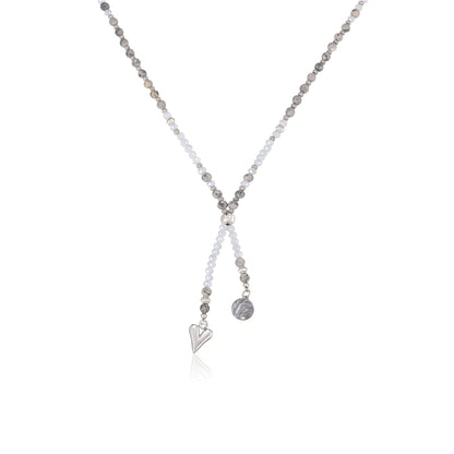 Halskette aus Picasso Jaspis