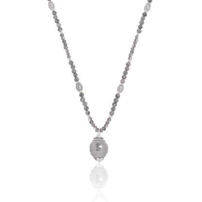 Halskette aus echtem Picasso Jaspis