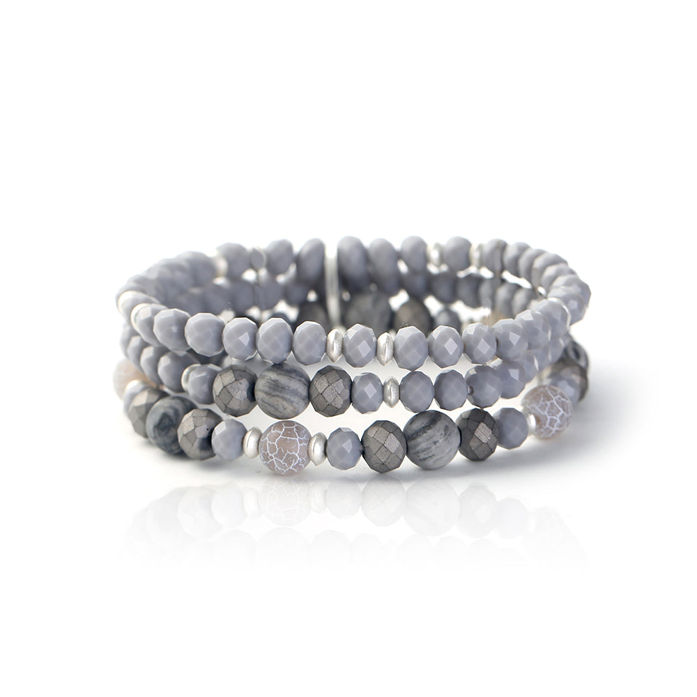 Armband aus echtem Picasso Jaspis