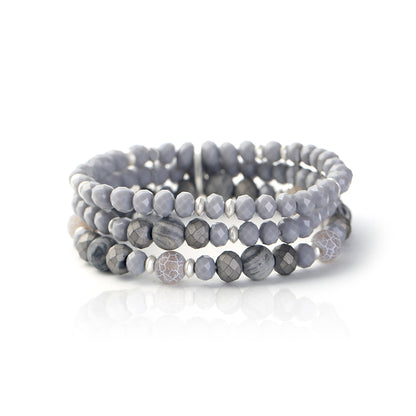 Armband aus echtem Picasso Jaspis
