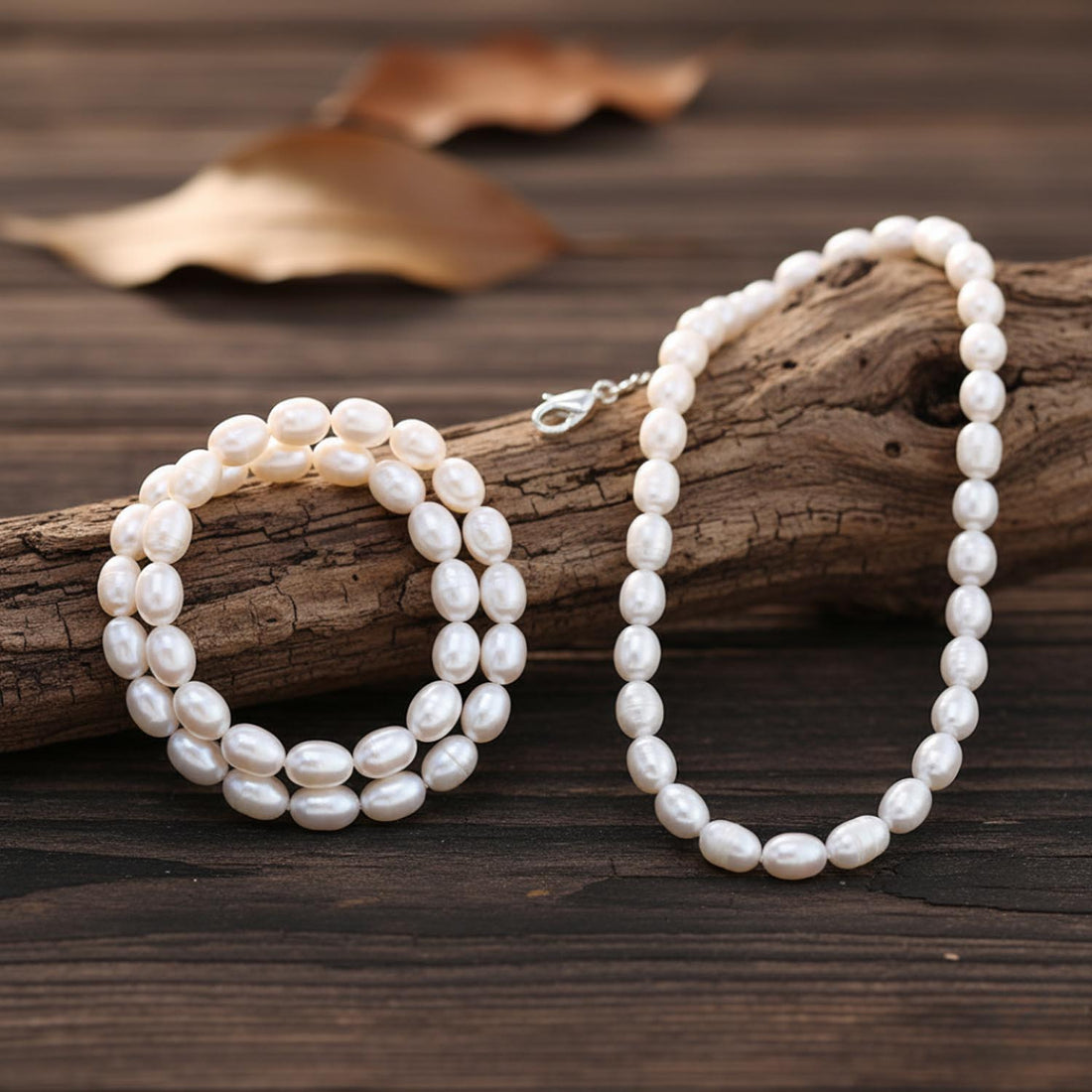 Perlen Harmonie Set - Sanfte Eleganz