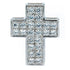 Anhänger Silber 925 Kreuz mit Zirkonia