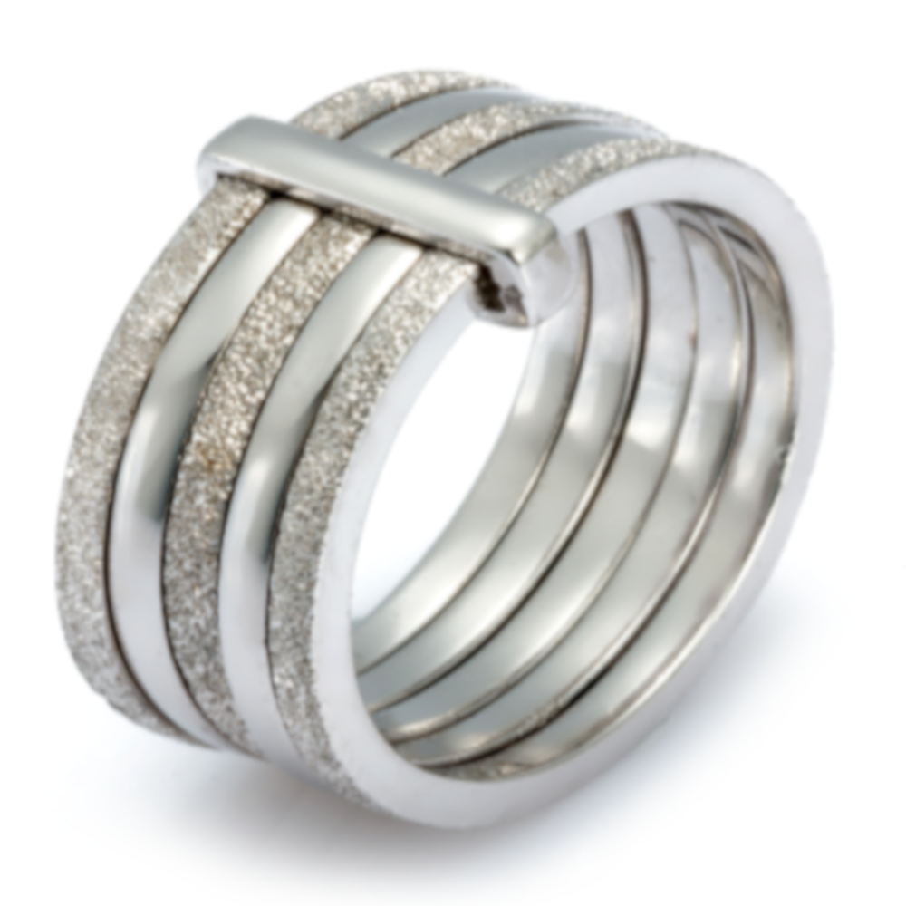 Ring Silber 925  mit 5 verbundenen Ringen