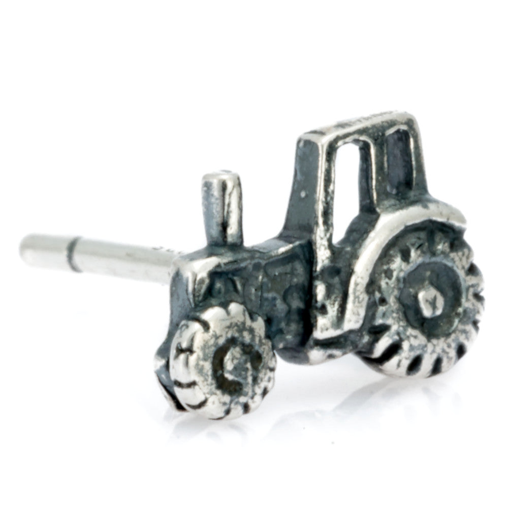 Ohrstecker Traktor (einzeln)  925 Silber