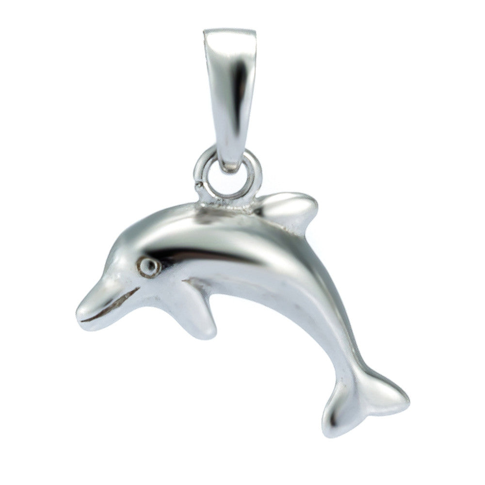 Anhänger Silber 925 Delfin Andreani – Handgemachter Schmuck