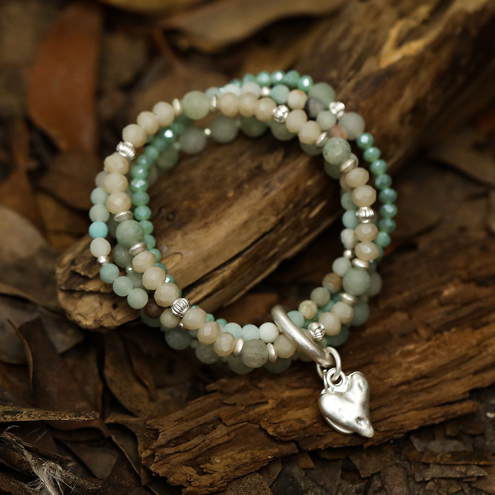 Armband mit echtem Cuprit Andreani – Handgemachter Schmuck