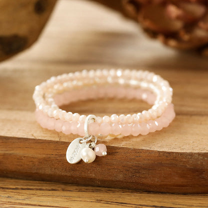 Armband mit echten Süsswasserperlen Andreani – Handgemachter Schmuck