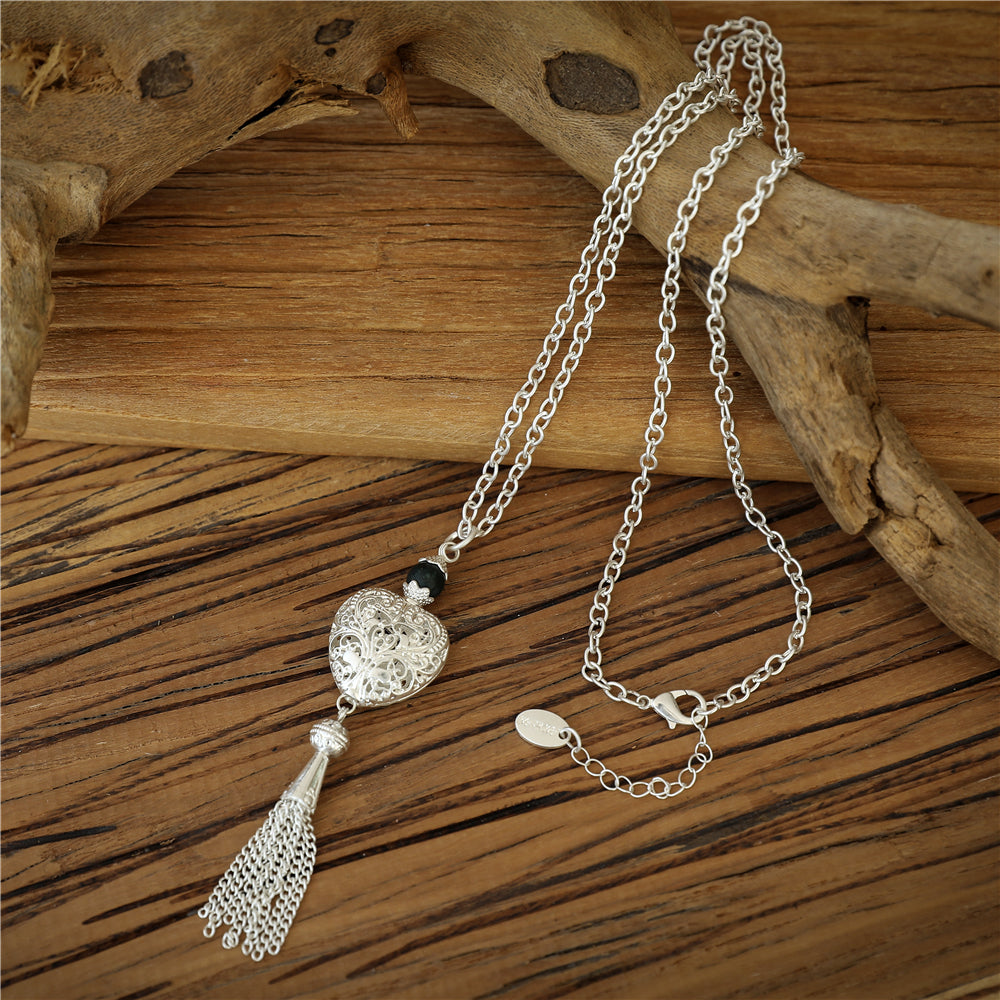 Halskette mit Herzanhänger Andreani – Handgemachter Schmuck