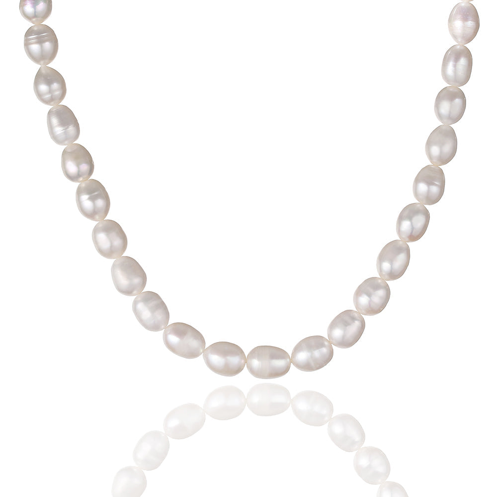 Halskette aus echten Perlen